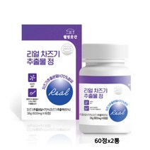 국산 눈엔 차즈기 추출물 정 알약 차조기 루테올린 자소엽 효능, 2개, 60정
