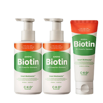 모발 두피 동시 케어 탈모증상완화 헤어볼륨 영양 보습 비오틴 단백질 샴푸 500mlx2+80ml