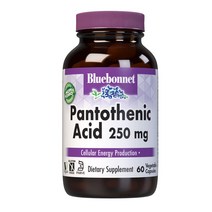 블루보넷 비타민 B5 판토텐산 250mg 60캡슐, 60정, 60정