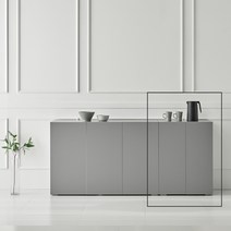 미니더퀸 거실 베란다 장난감 다용도 1200 800 600 수납장, 800사이즈, 그레이