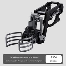 RC 카 rc 무선 자동차 원격 조종 2.4ghz 트랙터 트레일러 Led 헤드 라이트 농장 세트1:24 제어 트럭 모의 선물, 10 F4