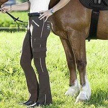 승마헬멧 조끼 승마복 복장 새로운 여성 승마 멀티 포켓 대각선 지퍼 슬림 탄성, 갈색, 5xl