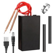 미니 스폿 용접기 5000w 키트 diy 18650 배터리 팩 용접 도구 0.10.15mm 니켈용 휴대용 펜, 하늘색