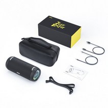 mifa A90 캠핑용 블루투스 스피커 IPX8 방수 LED 무드등 60W D 앰프 포함, Black, 폴란드