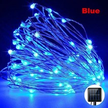 야외 태양광 LED 줄 장식 조명 11m/21m/31m/41m 정원 휴일 크리스마스 파티, 02 22M 200LED, 01 Blue