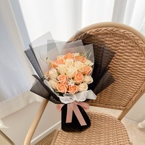 (당일/무료배송) 20송이 졸업식/기념일 비누꽃다발, 20송이꽃다발_바이올렛