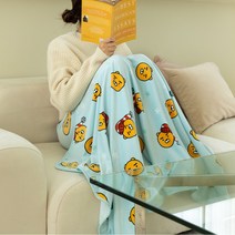 카카오프렌즈 헬로투스노우 무릎담요 겨울 보온 난방 아이보리 핑크 라이언 어피치 리틀어피치 카카오프렌