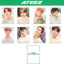 8 개대 Kpop ATEEZ NEW 앨범 제로 사진 카드 초상화 Lomo 팬 선물, 2