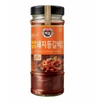 (에이브쇼핑)백설 매콤칼칼 돼지등갈비양념 470g, (상온) 백설 돼지등갈비양념 470g x  2개
