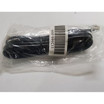 전화케이블 RJ-11 to RJ-11 2.2m 검정 112666-009