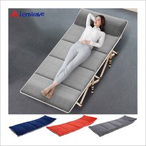 길고넓은 부드러운촉감과 빠른 복원력 두께감 편안한휴식 접이식쿠션 매트리스, 그레이