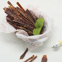 V 강아지 수제 한우 육포 영양 고급 간식 애견져키 싱글족 골든리트리버