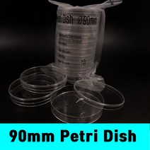[클릭해바]90 x 15mm petri dish 멸균 페트리 디쉬 배양 접시 일회용 플라스틱 패트리 디시 원형 둥근 뚜껑 샬레 샤레 실험용 10개입 과학 소모품