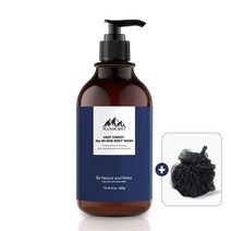 맨허스트 딥포레스트 남자 약산성 올인원 바디워시 520g, 1개