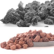 천연화산사 송이석 화단자갈 화산석 자갈 파쇄석, 화산석레드1kg