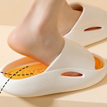 아치슬리퍼 족저근막염 층간소음 사무실 eva 평발, 아치슬리퍼_블랙그린 M(265-280mm), 1개