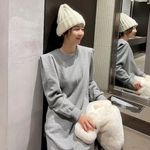 [난닝구]루사프 기모퍼프원피스