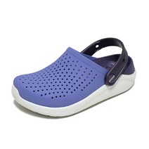 크록스 크록스 라이트라이드 클로그 샌들 라피스화이트 여자 슬리퍼 205964-4SF