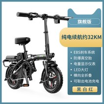 출 퇴근용 킥보드 독일 유명 접이식 전기 자전거 리튬 배터리 구동 전동 스쿠터, 플래그십 버전 순수 전기차 약 32km자동차 S급, 48v, 20아