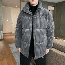 남성 코듀로이 패딩 골덴 점퍼