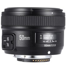 DSLR dslr 카메라 입문 미러리스 클럽YONGNUO-YN50mm F1.8 대형 조리개 자동 초점 소형 렌즈 니콘 D3000, 01 Canon EF F1.8