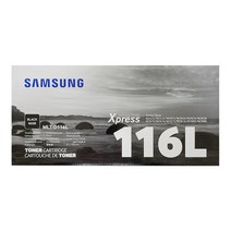 삼성 MLT-D116L 정품 토너 SL-M2675FN SL-M2875 M2626, 블랙, 5개