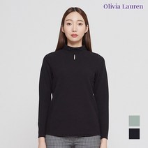 올리비아로렌 네크라인 핫픽스 장식 티셔츠 VOCALWS1311