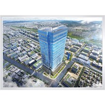 지하철역 가산디지털단지역 지식산업센터 건물 빌딩 조감도_01, 실버