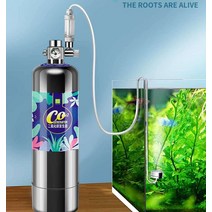 프리미엄 어항 이산화탄소 발생 실린더 CO2가스, 이코노믹 패키지 2L 알루미늄 합금 세트