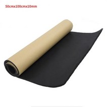차량용 차음 방음 흠음 단열 재 50x200cm 자동차 데드너 폼 자체 접착 자동차 인테리어 액세서리 코튼, 100x50cmx10mm