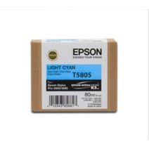 (EPSON 정품플로터잉크 T580500 Light Cyan (PRO3800/80ml) 정품플로터잉크