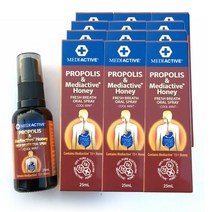 닥터내츄럴 호주 프로폴리스 스프레이 25ml 쿨민트 목스프레이 호주산프로폴리스 메디액티브 호주약꿀 15+, 12병