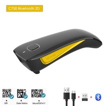 바코드 스캔 스캐너 리더기 2d netum c750 블루투스 무선 핸드헬드 포켓 qr 데이터 매트릭스 pdf417 저장소 모바일 결제, 협력사, c750 블루투스 2d