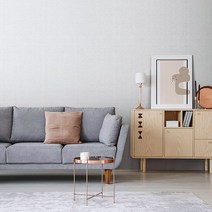 새로고침 만능풀바른벽지 합지 LG49534-6 포근패브릭 그레이, 일반풀바른벽지