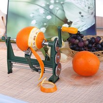 WARM오렌지 과일 깎는 기계 사과 감 배 껍질 제거 필러, 한개옵션0, 1개