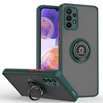 수나르 갤럭시A30 A30s A305 A307 링홀더 마그네틱 매트 하드 핸드폰 케이스, 선택완료, 갤럭시A30s(A307)/spc345 다크그린