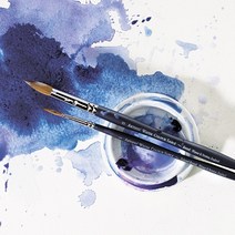 윈저앤뉴튼 콜린스키 세이블 라운드 수채화붓 낱개 /옵션선택, 10호