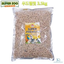 햄스터 청소용이 화장실 악취중화 우드펠렛 3.5kg 나무속살 소동물용품 목재속살 토끼