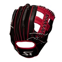 스톰 2019 운 변형십자웹 야구글러브 우투용 내, BLACK + RED