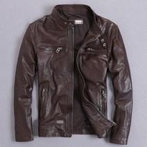 가죽자켓 남자 100 정품 진짜 양 염소 피부 브랜드 블랙 남성 폭격기 오토바이 바이커 남자 코트 가을 봄 옷