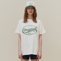 벤시몽 ORIGINAL LOGO HALF SLEEVE - WHITE