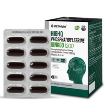 엔젯오리진 하이큐 포스파티딜세린 징코 1200mg x 60캡슐, 38박스