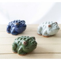 개업 이사 집들이 입주 재물복 선물, 복 두꺼비 장식품 1개(화이트)