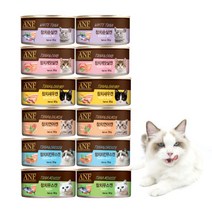 희동이네 고양이 간식 ANF 고양이 캔 6가지 맛 영양성분 좋은 주식 사료캔 골라담기, 참치무스95g