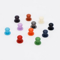 솔트레지 나사방식 스넵단추 15가지 색상 8mm 쏠트레지, 8 브라운