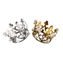 /국내배송/티아라 미니왕관 장식용품 레터링 케이크 케익 생일용품 파티용품 대량구매 20개, 믹스 20개