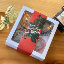 지브로와 돌멘 메리 크리스마스 건강한 비건 티라미수 축하 케이크 4종 선물 세트, 단품