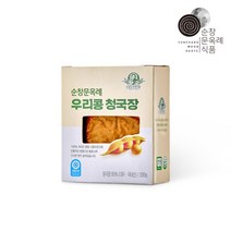 순창문옥례식품 우리콩 청국장200g 100%국내산, 없음