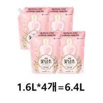 샤프란 꽃담초 섬유유연제 연꽃향 리필, 6.4L, 1개