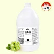핸드워시 리필 대용량 폼타입 거품비누 4L 청포도향